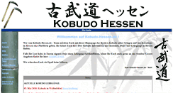 Desktop Screenshot of kobudo-hessen.de